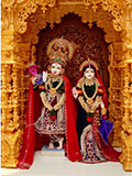 Bhagwan Shri Krishna and Shri Radhaji